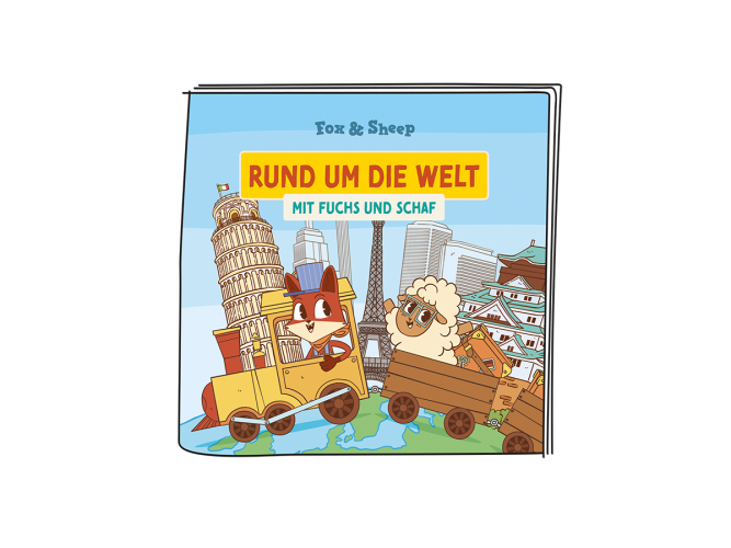 tonies® Fox & Sheep - Rund um die Welt mit Fuchs und Schaf